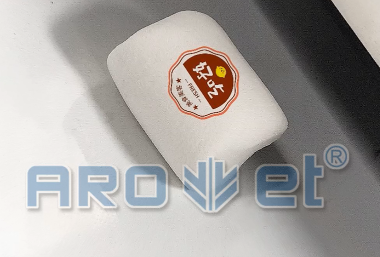 鉴黑担保网S-2彩色喷墨设备在棉花糖上喷印个性图案